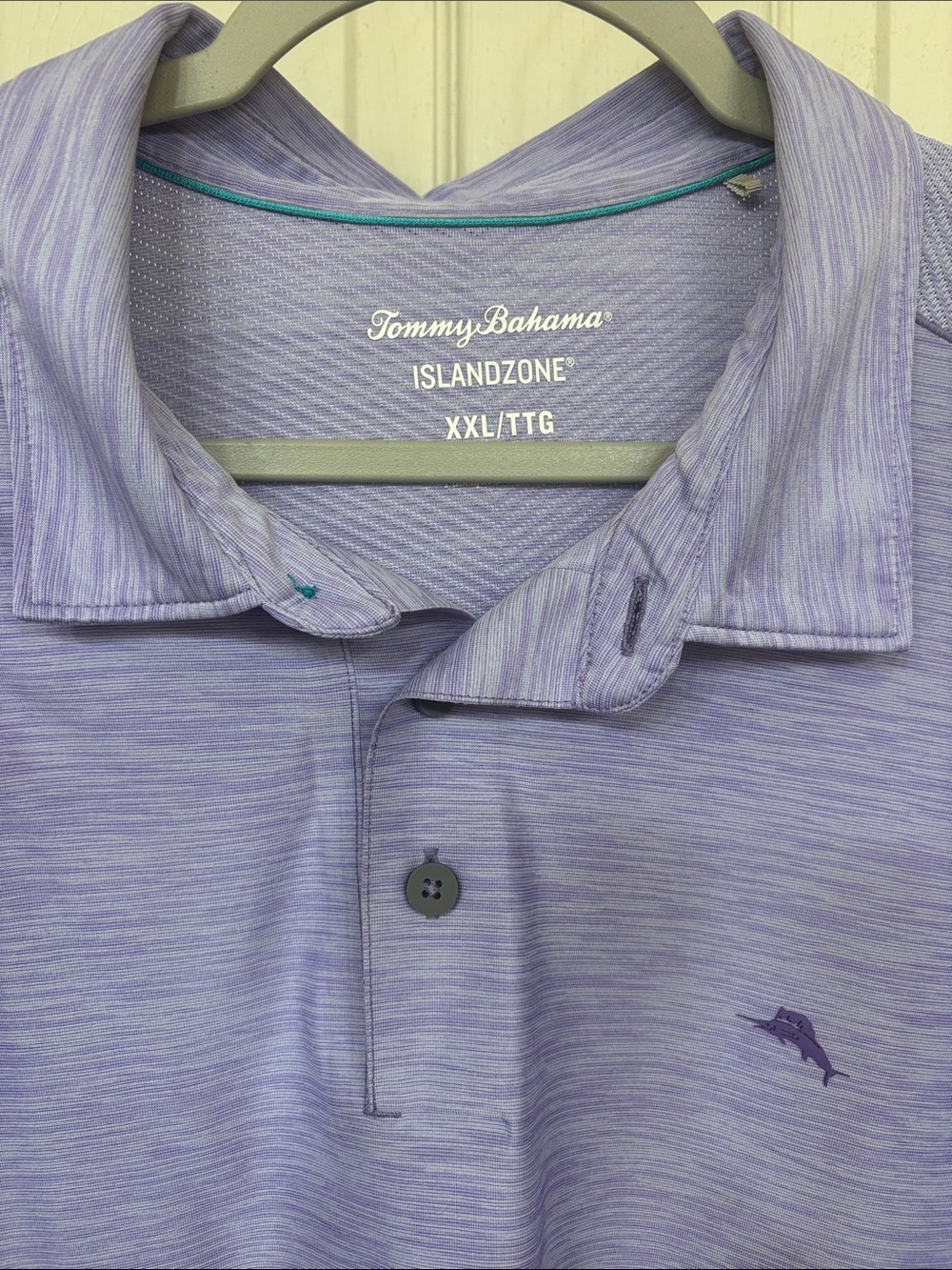 Tommy Bahama IslandZone Performance Polo Purple XXL Tall